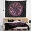 Tapisserie florale radiale radiale-28486473