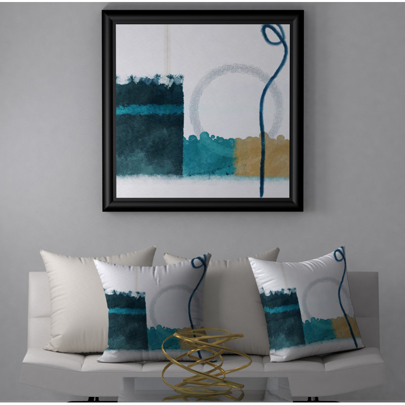 Housse de coussin carrée/insert, 18" x 18"