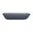 COUOKO 18"L x 13''W Rectangular Matte Gray Glass Bathroom Sink