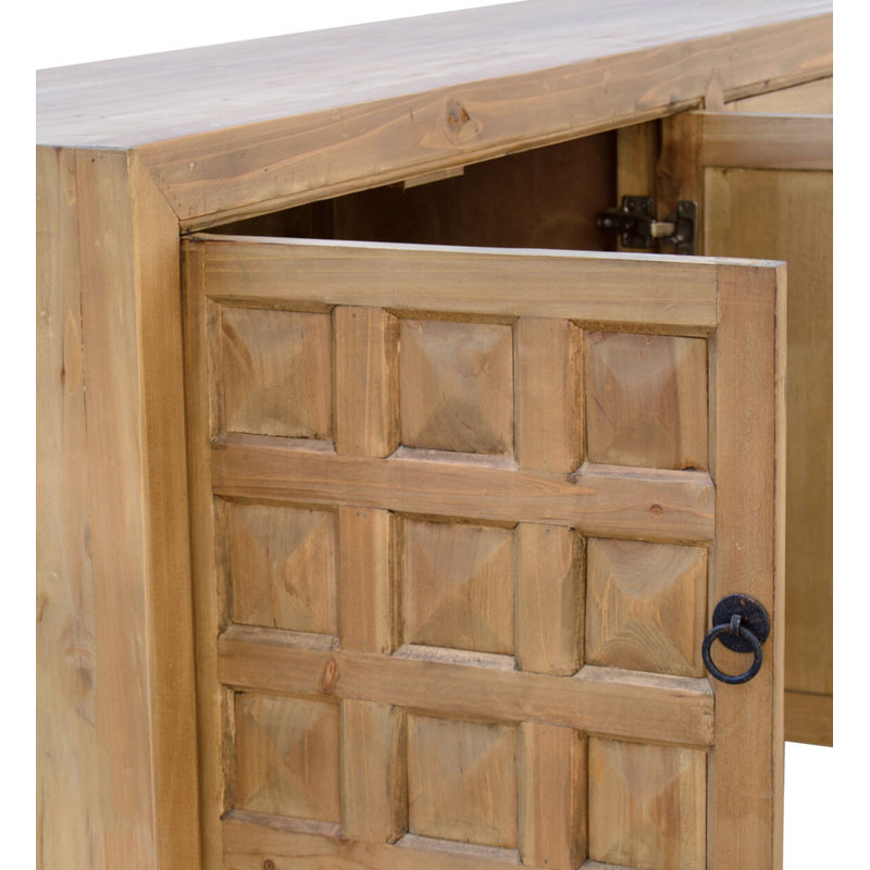 Kilby 4 - Door Standard Accent Cabinet, Brown