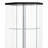 Zahavah 4-shelf Hexagonal Clear Glass Curio Cabinet-1383073532