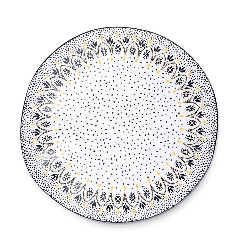 Sara Miller, Artisanne Noir - Serving Bowl