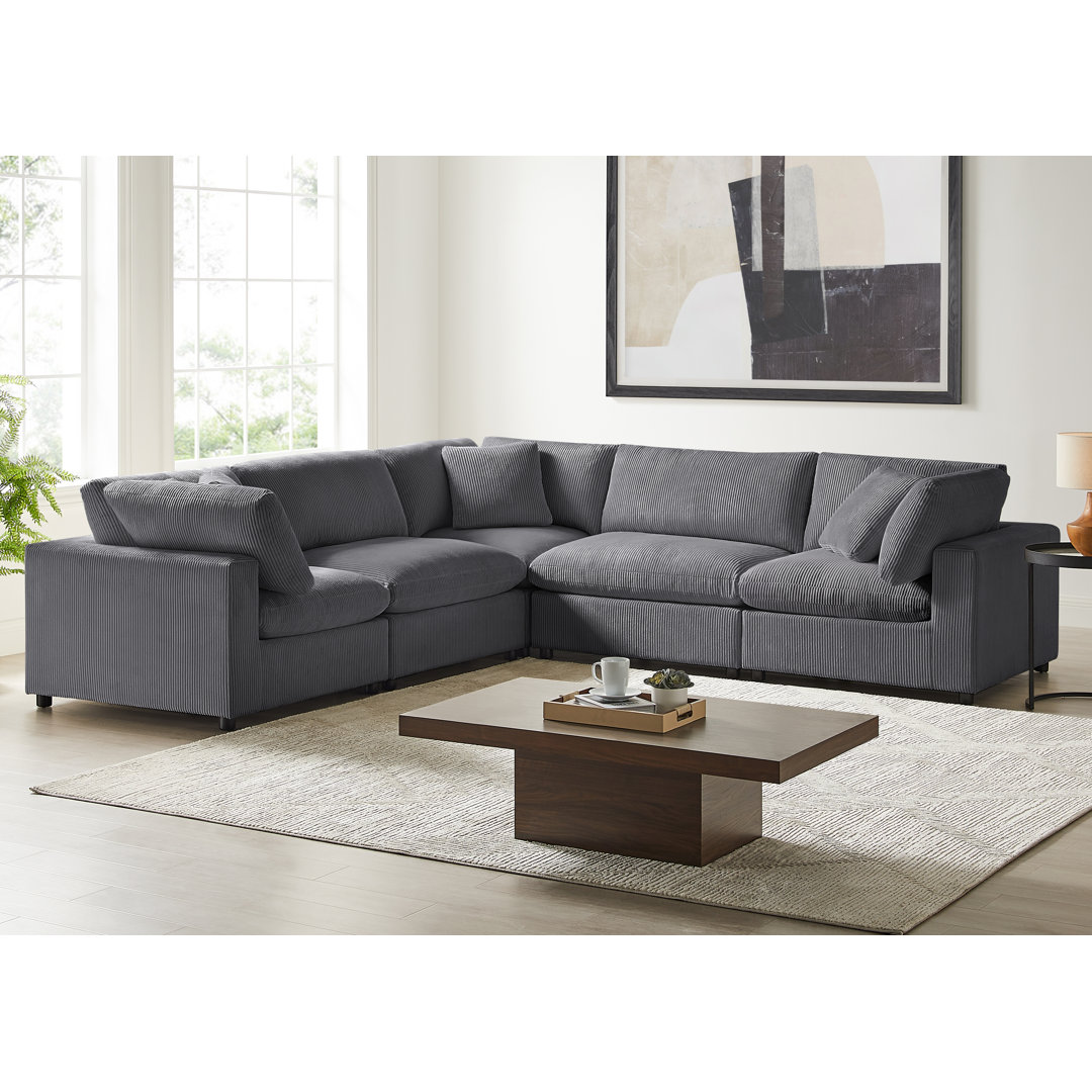 Vinessa Modular 5-Piece Sectional Latitude Run® Body 