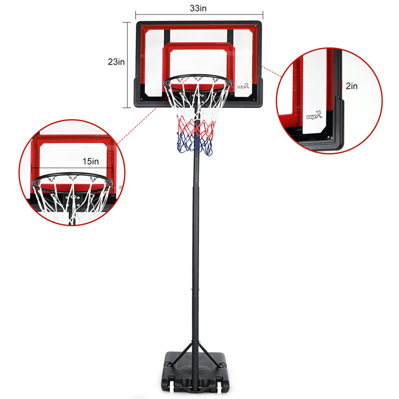 Panier de basketball 84 po