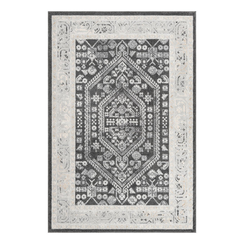 Akins Oriental Indoor Rug, Rectangle 5' x 8'