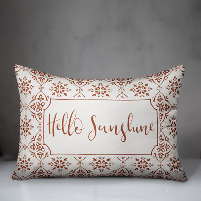 Geometric Outdoor Reversible Throw Pillow