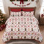 Ensemble de courtepointe multicolore « 12 jours de Noël » de Greenland Home Fashions, 3 pièces-133132620