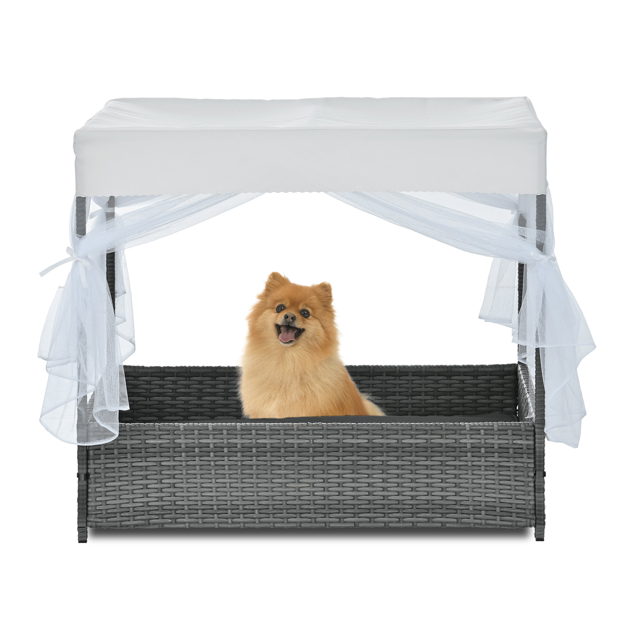Balight Wicker Pet Bed Wayfair