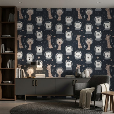 Papier peint animaux avec espace
