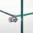 Havik Glass Display Cabinet 4 Shelves with Door, Floor Standing Curio Bookshelf Office-2056320812