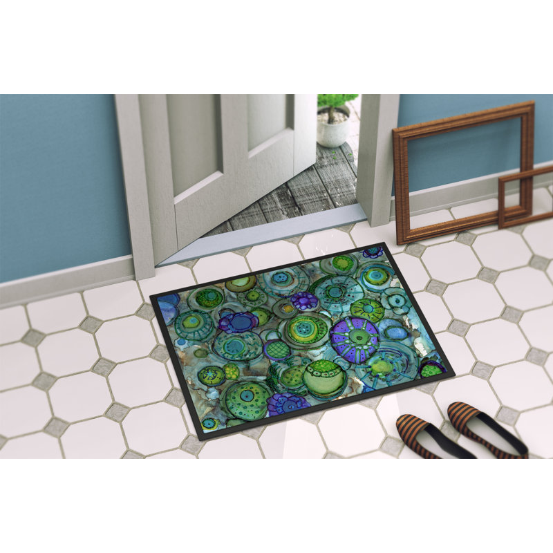 Medena Non-Slip Outdoor Doormat, Rectangle 1'6" x 2'3"