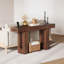 160cm Solid Wood Console Table-64867677-64867676