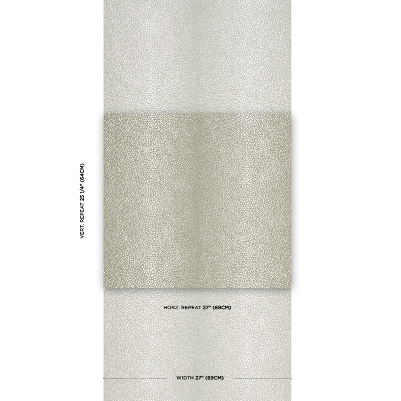 Schumacher x Celerie Kemble Fickle Texture Wallpaper, Kelp