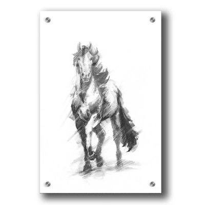 Équitation dynamique I par Ethan Harper - reproduction de dessin non encadrée