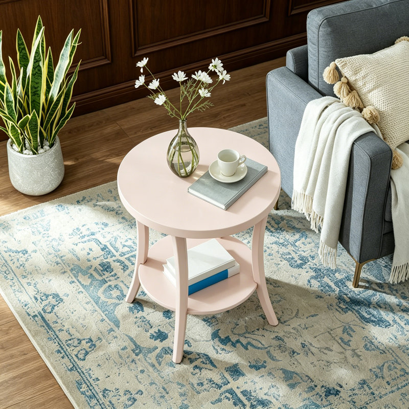 Table de bout Perth, Rose