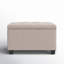 Banc de rangement rembourré en tissu Bacca-772876120