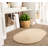 Solid Braided Farmhouse Performance Area Rug-788047865