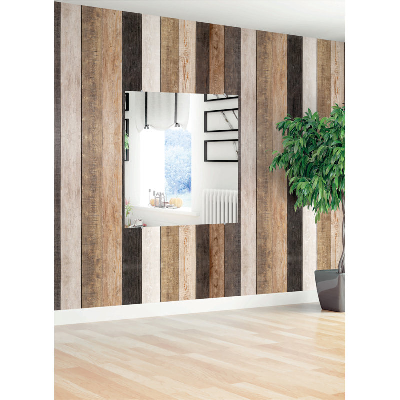 Zarrea Flat Wall Mirror, 33.5" x 42"