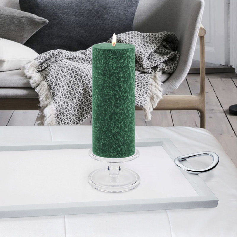 Bougie colonne non parfumée Timberline, H 9 po x l 3 po x P 3 po, Portobello
