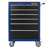 Black 6 Drawer Rolling Tool Cabinet, Large Capacity Metal Tool Box, With Wheels And Key Lock, Rolling Storage Tool Car, Suitable For Garage, Warehouse, Workshop-610808389-610808388
