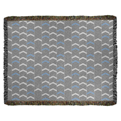 Couverture en coton tissé Rhonda