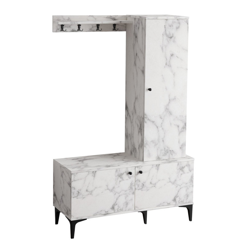 Hall Stand, White