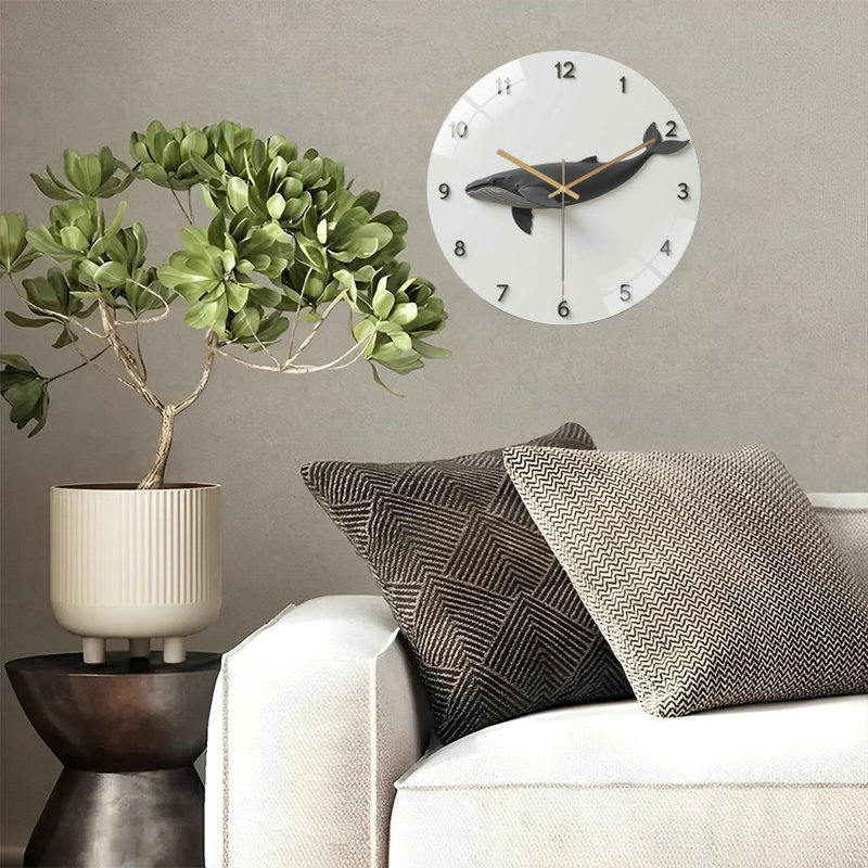 Horloge murale Whale