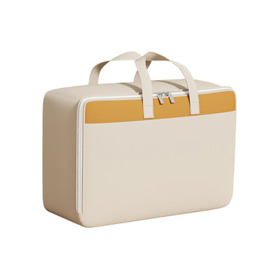  Double Zipper Storage Bags, Clothes Storage Bins Foldable Storage Containers with Reinforced Handles, Closet Organizers and Storage for Clothing, Sweater, Comforter, Bedding