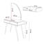 Dressing Table with Mirror-2027142051