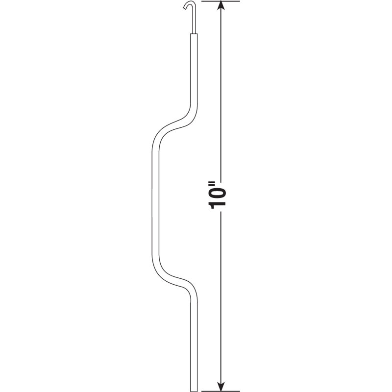 Prime-Line Products FL 2720 Spiral Tilt Balance, 3/8-Inch, Red - Window