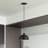 Domma 1 Light Black Mini Pendant-1545133109-1545133105