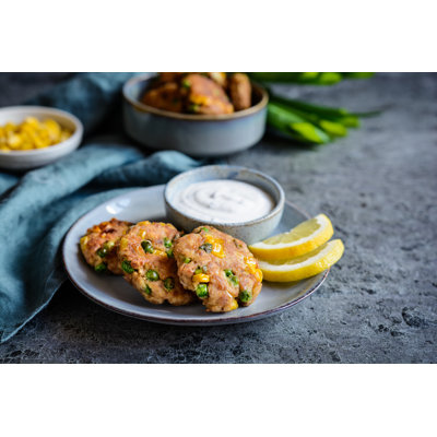 Tuna Fish Cakes - Wrapped Canvas Print