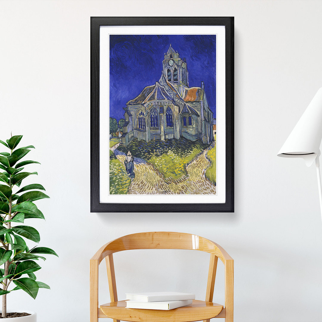 The Church at Auvers-Sur-Oise, View from the Chevet by Vincent Van Gogh - Picture Frame Painting