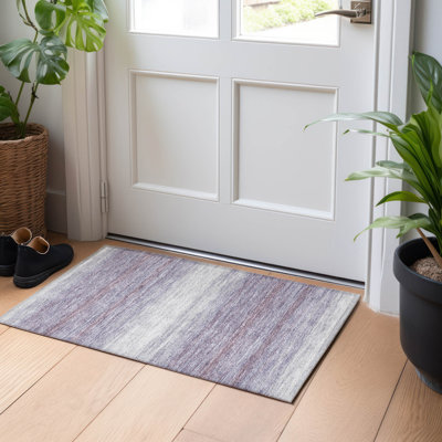  Machine Washable Indoor/Outdoor Chayden ACN1033 Lavender Rug