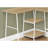 Computer Desk, Home Office, Corner, Storage Shelves, L Shape, Work, Laptop, Metal-762128799