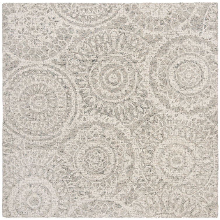 Salerna Hand Tufted Wool Abstract Rug