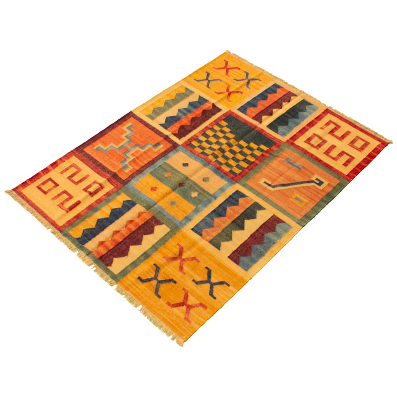 Wool Patchwork Indoor Rug