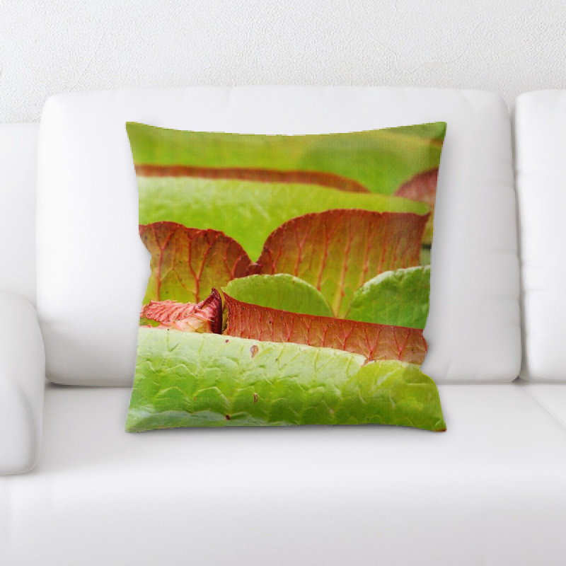 Coussin décoratif lily pad