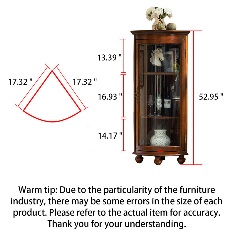 17.32 " L Bar Cabinet