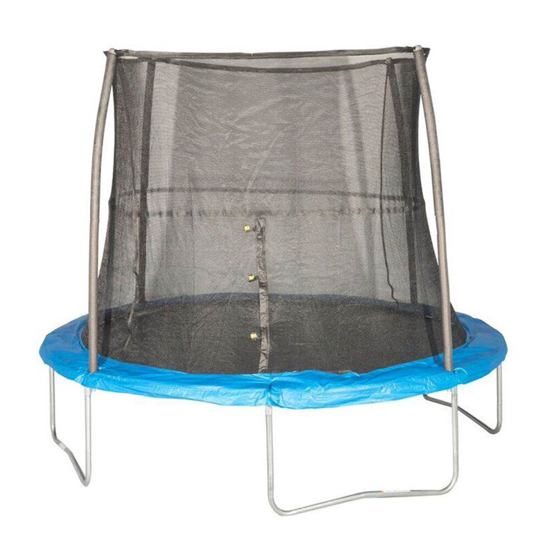 YJ USA Round Backyard Trampoline with Safety Enclosure