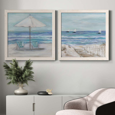 " Gulf Shores II " 2 - Pieces Painting Print