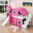 Jaleana Slat Loft Bed with Bookcase-1683763811-1683763808