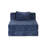 Compression Sofa,Convertible Floor Sofa Bed With Fixed-Shape Frame,Single Seater Boneless Modular Sectional Sofa,No Assembly Required,Chenille Fabric,For Living Room Bedroom,Dark Blue-619372447
