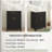 Modern MDF Bathroom Vanity Combo With And Two Soft Close Doors