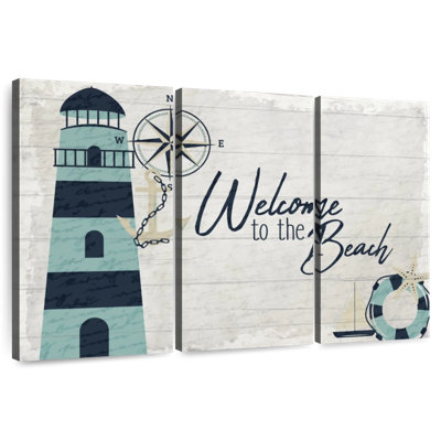 Tergel Welcome To The Beach Wood Style