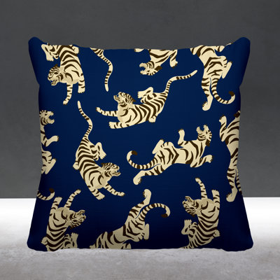 Outdoor Reversible Throw Pillow