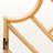 Braithe Queen-Size Wall-Mounted Rattan Headboard in Natural Brown, 32.53" H X 63.53" W X 1.8" D