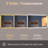 Modern LED ETL Certified Frameless Font&Backlit Anti-Fog Dimmable 3-Color Rectangular Vanity Mirror For Bathroom-1085585233