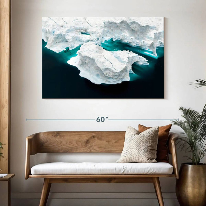 Glaciers d'Alvord Ilulissat, H 32 po x l 48 po