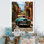 «Vintage Cuban Car Heritage II», reproduction sur toile